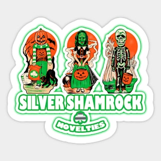 Silver Shamrock Sticker